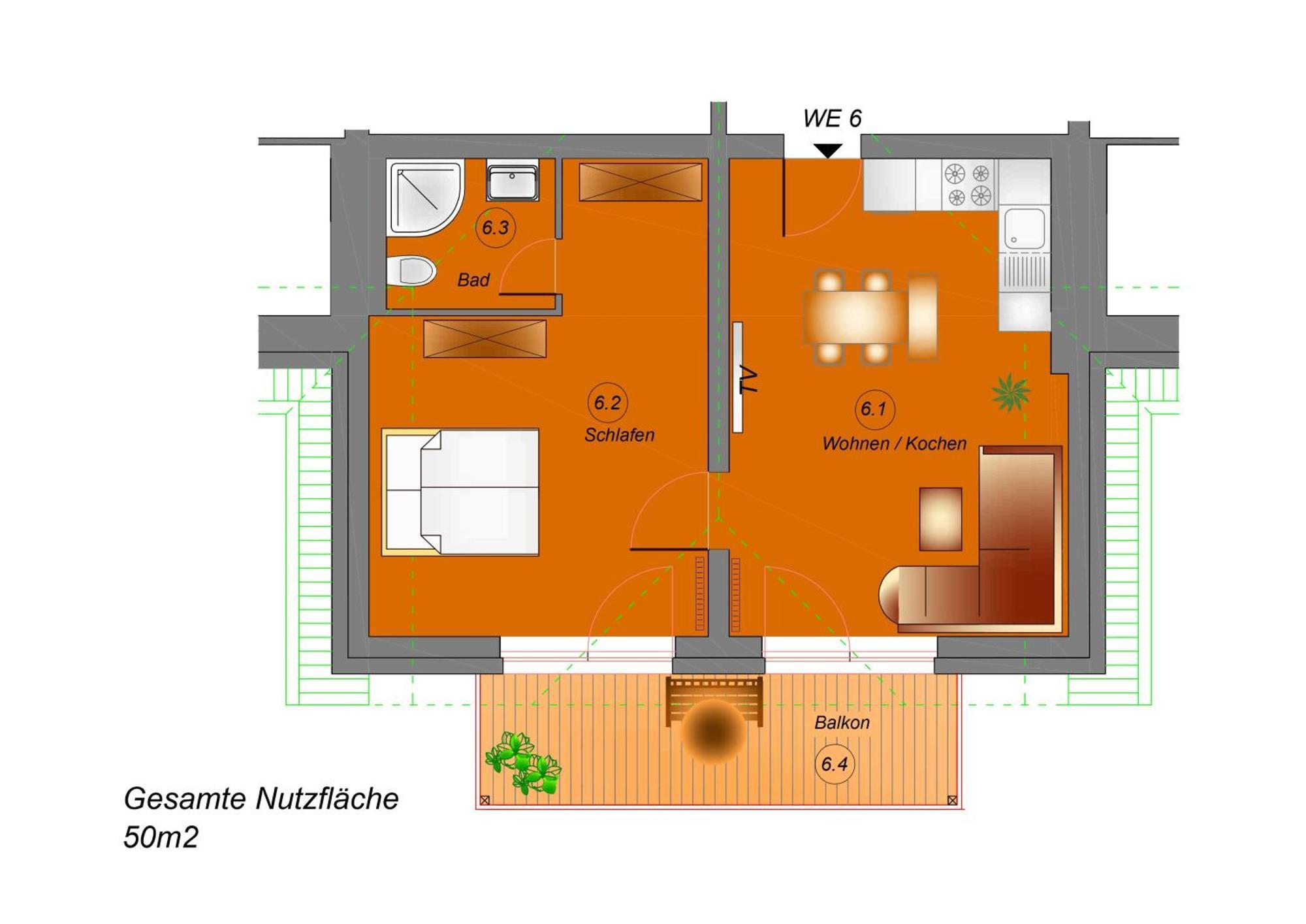 Traumhaftes Appartement Mit Balkon - Odins Blick Wohnung 6 - Mit Privatstrand, Sauna Лобе Екстериор снимка
