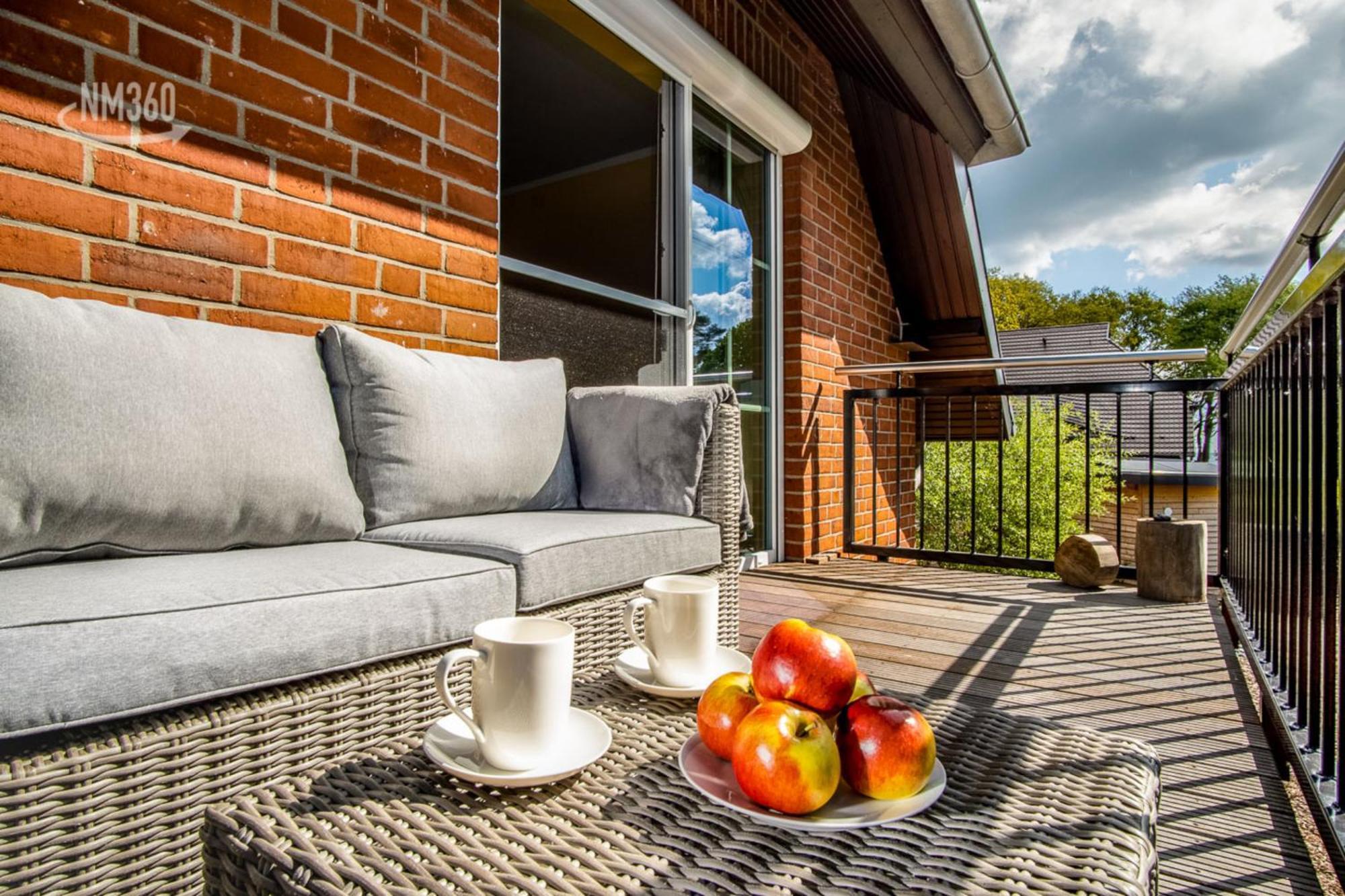 Traumhaftes Appartement Mit Balkon - Odins Blick Wohnung 6 - Mit Privatstrand, Sauna Лобе Екстериор снимка