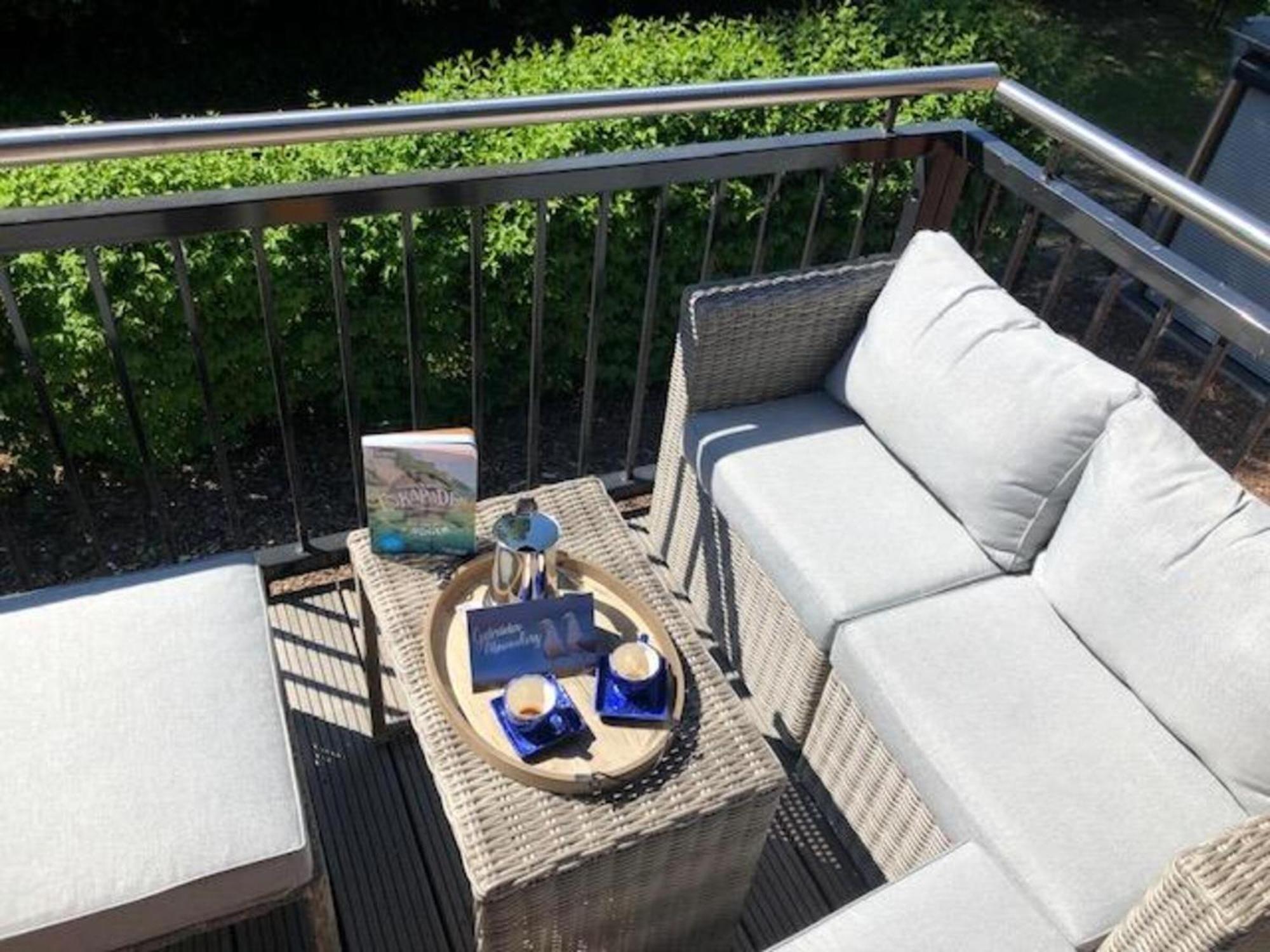 Traumhaftes Appartement Mit Balkon - Odins Blick Wohnung 6 - Mit Privatstrand, Sauna Лобе Екстериор снимка